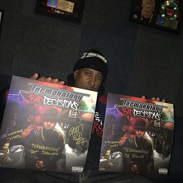 Shout out @rawwattage he got his autographed copys of Bad Decisions on vinyl. #BadDecisionsLp