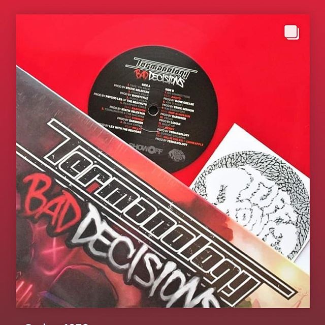 R/P @miron1976 #Termanology #BadDecisionsLp #LimitedEdition #Vinyl